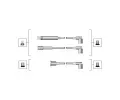 Sada kabel pro zapalovn MAGNETI MARELLI ‐ MAG 941319170110