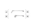 Sada kabel pro zapalovn MAGNETI MARELLI ‐ MAG 941319170117