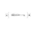 Sada kabel pro zapalovn MAGNETI MARELLI ‐ MAG 941319170119