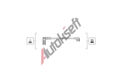 MAGNETI MARELLI Sada kabel pro zapalovn MAG 941319170121, 941319170121