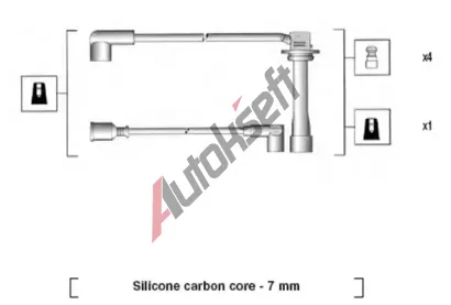 MAGNETI MARELLI Sada kabel pro zapalovn MAG 941325010895, 941325010895