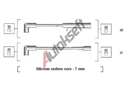 MAGNETI MARELLI Sada kabel pro zapalovn MAG 941425010939, 941425010939