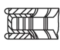 MAHLE Sada pstnch krouk MAO 001 06 N1, 001 06 N1