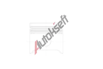 MAHLE Píst MAO 001 76 01, 001 76 01 MAHLE Píst MAO 001 76 01, 001 76 01