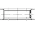 MAHLE Loiska klikovho hdele MAO 001 FL 21834 025, 001 FL 21834 025