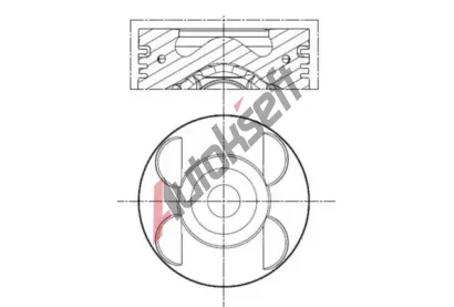 MAHLE Pst MAO 001 PI 00105 000, 001 PI 00105 000
