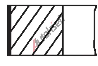 MAHLE Sada p�stn�ch krou�k� MAO 002 23 N2, 002 23 N2