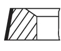 MAHLE Sada p�stn�ch krou�k� MAO 002 23 N2, 002 23 N2