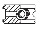 MAHLE Sada p�stn�ch krou�k� MAO 002 23 N2, 002 23 N2