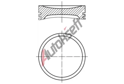 MAHLE Píst MAO 003 94 01, 003 94 01 MAHLE Píst MAO 003 94 01, 003 94 01