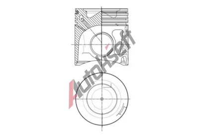 MAHLE P�st MAO 007 PI 00150 002, 007 PI 00150 002
