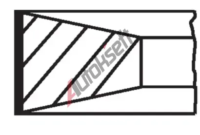 MAHLE Sada p�stn�ch krou�k� MAO 009 88 N0, 009 88 N0