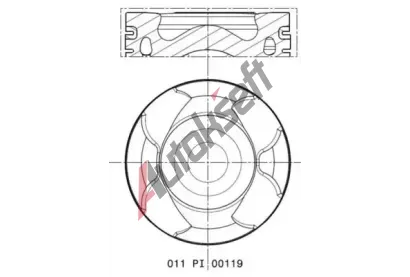 MAHLE Pst MAO 011 PI 00119 000, 011 PI 00119 000
