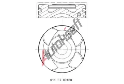 MAHLE Píst MAO 011 PI 00120 002, 011 PI 00120 002 MAHLE Píst MAO 011 PI 00120 002, 011 PI 00120 002