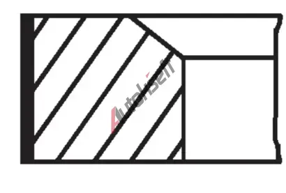MAHLE Sada pístních kroužků MAO 013 RS 10107 0N2, 013 RS 10107 0N2 MAHLE Sada pístních kroužků MAO 013 RS 10107 0N2, 013 RS 10107 0N2