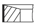 Sada p�stn�ch krou�k�&nbsp;MAHLE&nbsp;&dash;&nbsp;MAO 021 RS 00119 0N1