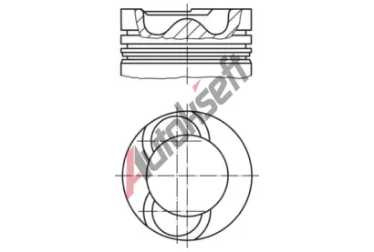 MAHLE P�st MAO 028 09 00, 028 09 00