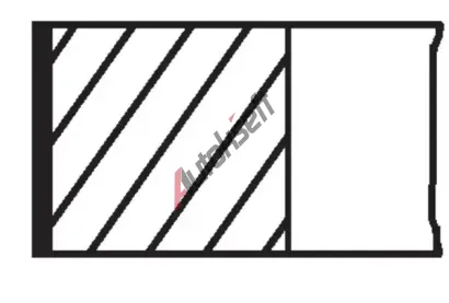 MAHLE Sada pístních kroužků MAO 028 RS 10131 0N1, 028 RS 10131 0N1 MAHLE Sada pístních kroužků MAO 028 RS 10131 0N1, 028 RS 10131 0N1