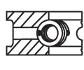 MAHLE Sada pstnch krouk MAO 030 61 N0, 030 61 N0