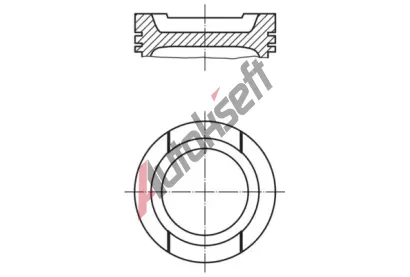 MAHLE Píst MAO 033 01 02, 033 01 02 MAHLE Píst MAO 033 01 02, 033 01 02
