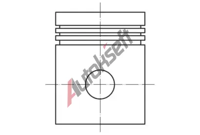 MAHLE Píst MAO 037 36 00, 037 36 00 MAHLE Píst MAO 037 36 00, 037 36 00