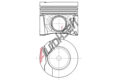 MAHLE P�st MAO 037 PI 00152 001, 037 PI 00152 001