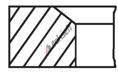 MAHLE Sada pístních kroužků MAO 037 RS 10011 0N0, 037 RS 10011 0N0 MAHLE Sada pístních kroužků MAO 037 RS 10011 0N0, 037 RS 10011 0N0