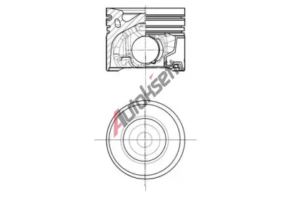 MAHLE P�st MAO 039 PI 00139 001, 039 PI 00139 001