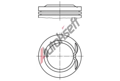MAHLE Píst MAO 040 25 00, 040 25 00 MAHLE Píst MAO 040 25 00, 040 25 00
