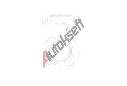 MAHLE P�st MAO 081 PI 00112 000, 081 PI 00112 000