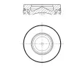 P�st&nbsp;MAHLE&nbsp;&dash;&nbsp;MAO 081 PI 00119 000