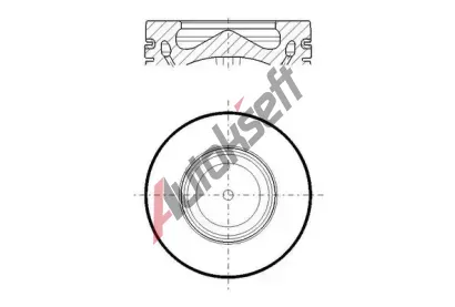 MAHLE Píst MAO 081 PI 00119 002, 081 PI 00119 002 MAHLE Píst MAO 081 PI 00119 002, 081 PI 00119 002