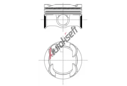 MAHLE Píst MAO 081 PI 00130 002, 081 PI 00130 002 MAHLE Píst MAO 081 PI 00130 002, 081 PI 00130 002
