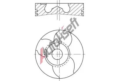 MAHLE P�st MAO 151 10 00, 151 10 00