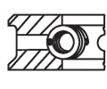 MAHLE Sada pístních kroužků MAO 503 59 N0, 503 59 N0
