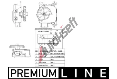 MAHLE Nastavovac prvek smovac klapky MAO AA 14 000P, AA 14 000P