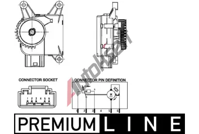 MAHLE Nastavovac prvek smovac klapky MAO AA 16 000P, AA 16 000P