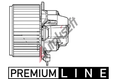 MAHLE Vnitn ventiltor MAO AB 108 000P, AB 108 000P