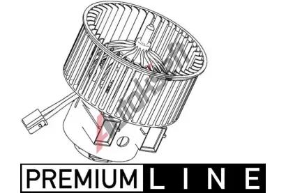 MAHLE Vnitn ventiltor MAO AB 117 000P, AB 117 000P