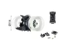 MAHLE Vnitn ventiltor MAO AB 133 000P, AB 133 000P