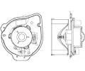 MAHLE Vnitn ventiltor MAO AB 135 000P, AB 135 000P