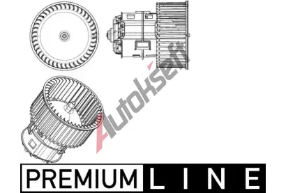 MAHLE Vnitn ventiltor MAO AB 182 000P, AB 182 000P