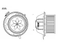 MAHLE Vnitn ventiltor ‐ MAO AB 194 000S