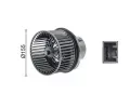MAHLE Vnitn ventiltor MAO AB 248 000P, AB 248 000P