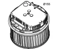 MAHLE Vnitn ventiltor MAO AB 261 000P, AB 261 000P