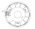 MAHLE Vnitn ventiltor MAO AB 264 000P, AB 264 000P