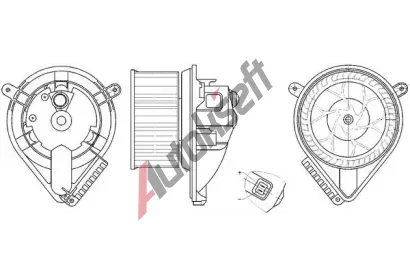 MAHLE Vnitn ventiltor MAO AB 272 000S, AB 272 000S
