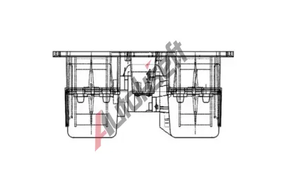 MAHLE Vnitřní ventilátor MAO AB 31 000P, AB 31 000P MAHLE Vnitřní ventilátor MAO AB 31 000P, AB 31 000P