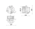 Vnitn ventiltor MAHLE ‐ MAO AB 331 000P