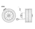 MAHLE Vnitn ventiltor MAO AB 44 000S, AB 44 000S